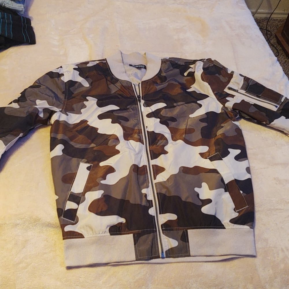 Camo Bomber Jacket